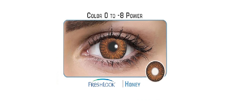 freshlook hazel contact lenses